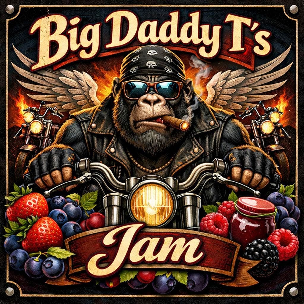 Big Daddy T's Jam Logo